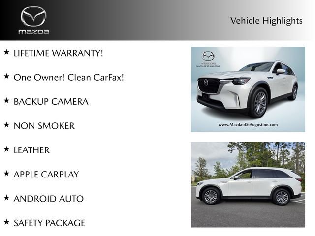 Used 2024 MAZDA CX-90 Plug-In Hybrid w/ Preferred AWD/4WD image 2