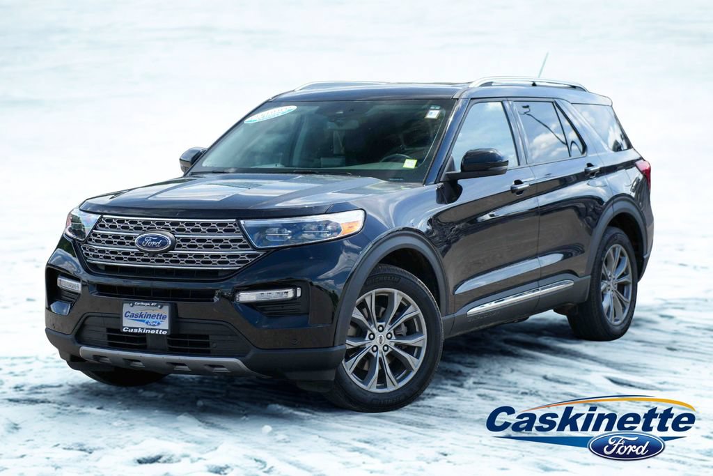 Certified 2023 Ford Explorer Limited w/ Limited Technology Package AWD/4WD image 1