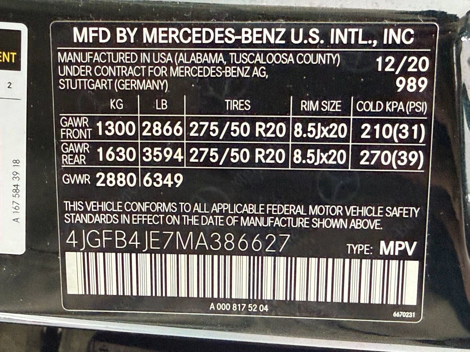 Certified 2021 Mercedes-Benz GLE 350 image 24