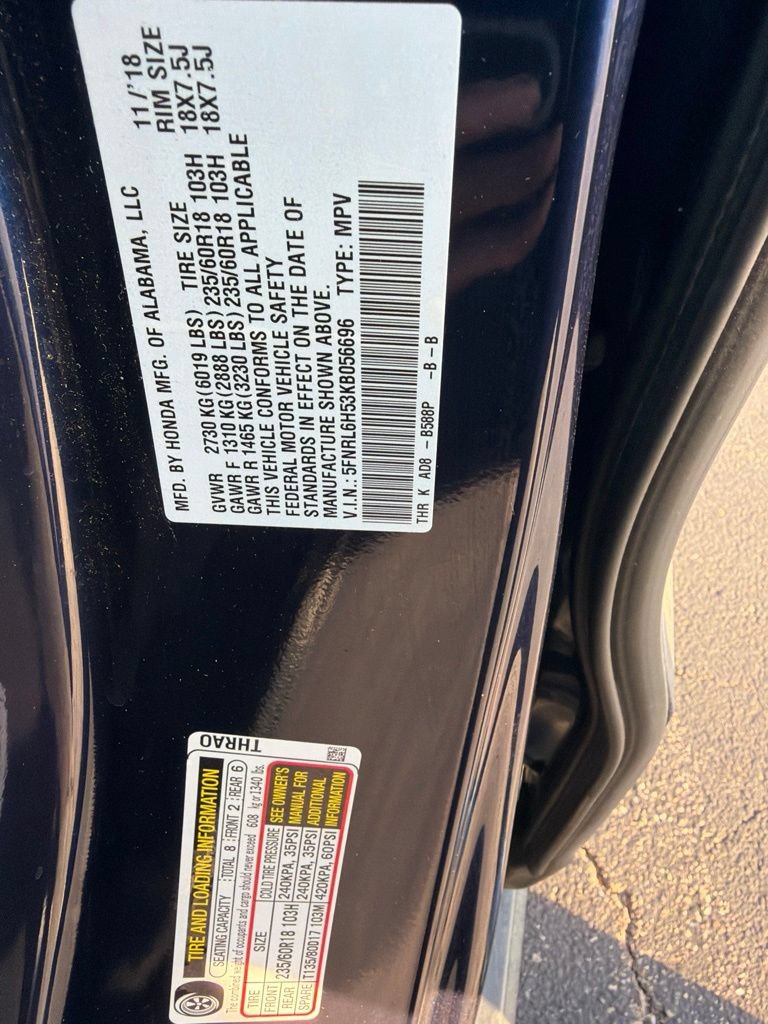 Used 2019 Honda Odyssey EX image 11
