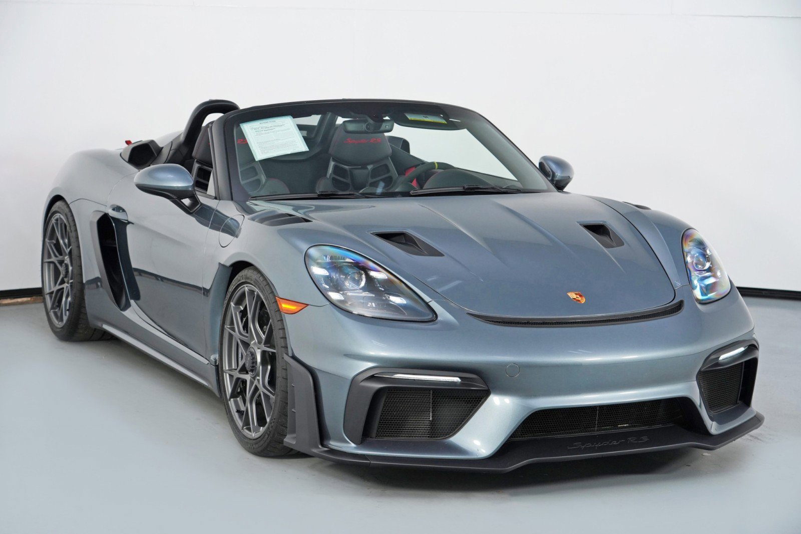 Used 2024 Porsche 718 Boxster Spyder RS w/ Light Design Package RWD image 49