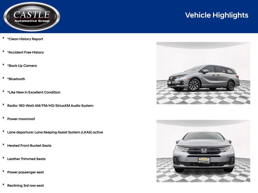 Used 2025 Honda Odyssey EX-L image 3