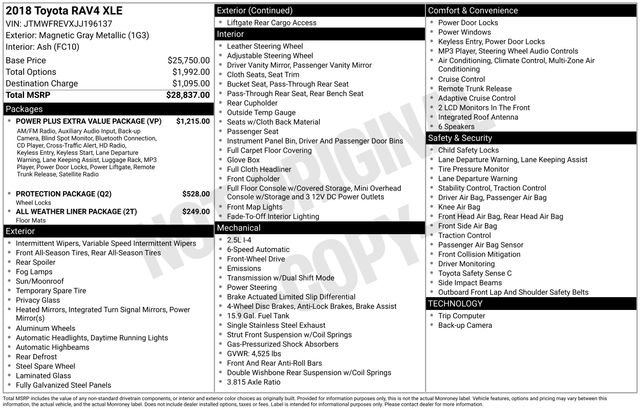 Used 2018 Toyota RAV4 XLE image 13