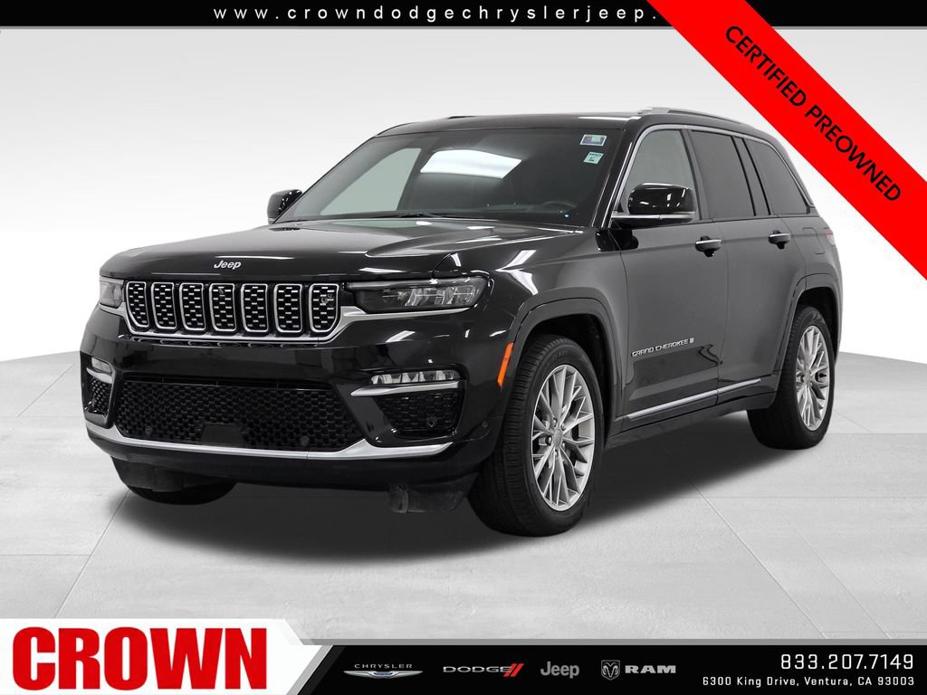 Certified 2023 Jeep Grand Cherokee Summit w/ Adv Protech Group IV AWD/4WD image 3