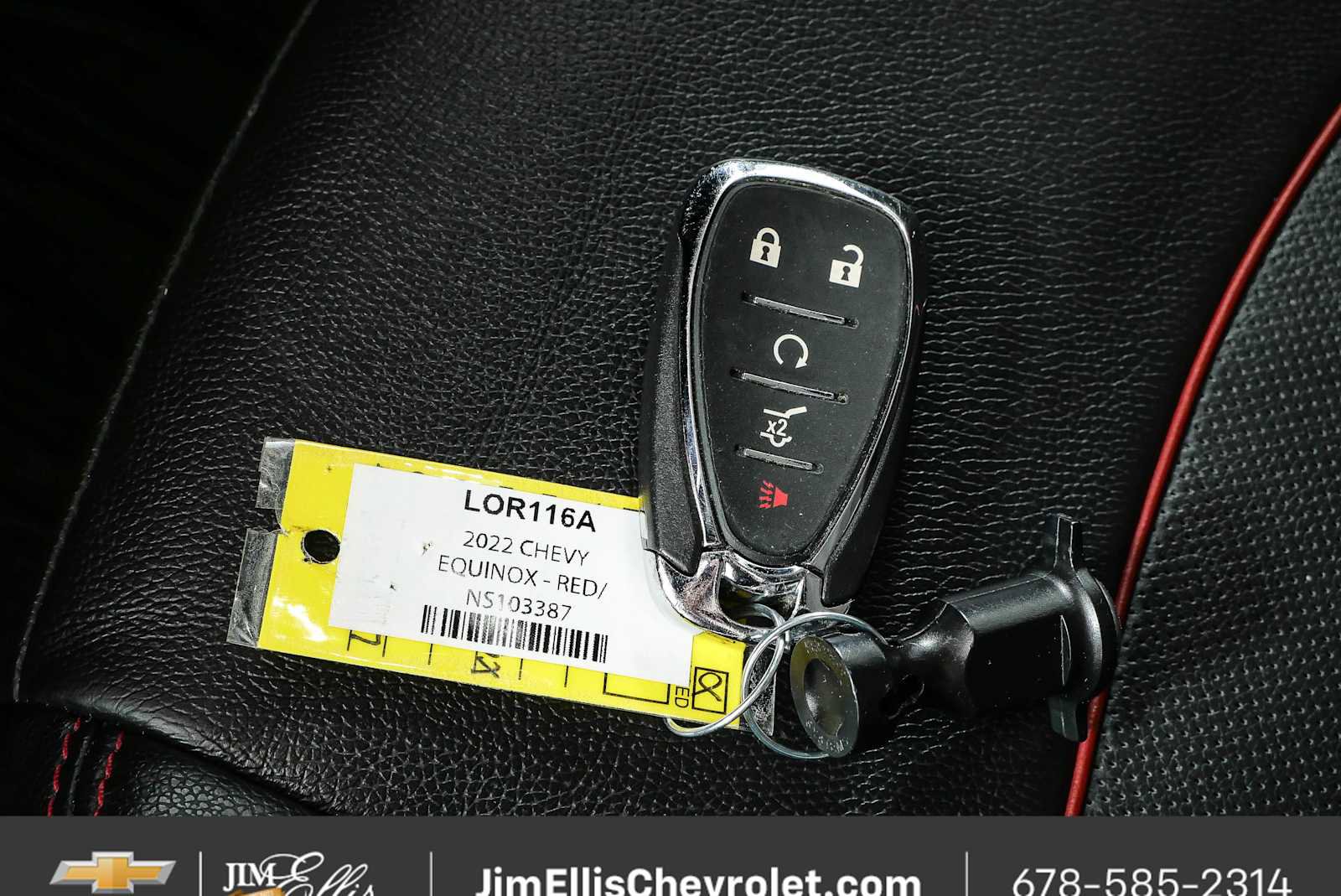 Used 2022 Chevrolet Equinox RS w/ RS Leather Package FWD image 40