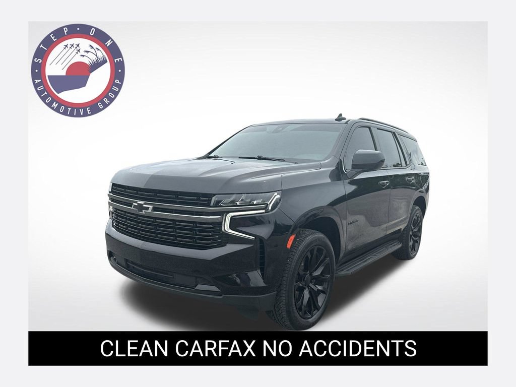 Used 2021 Chevrolet Tahoe RST RWD image 1