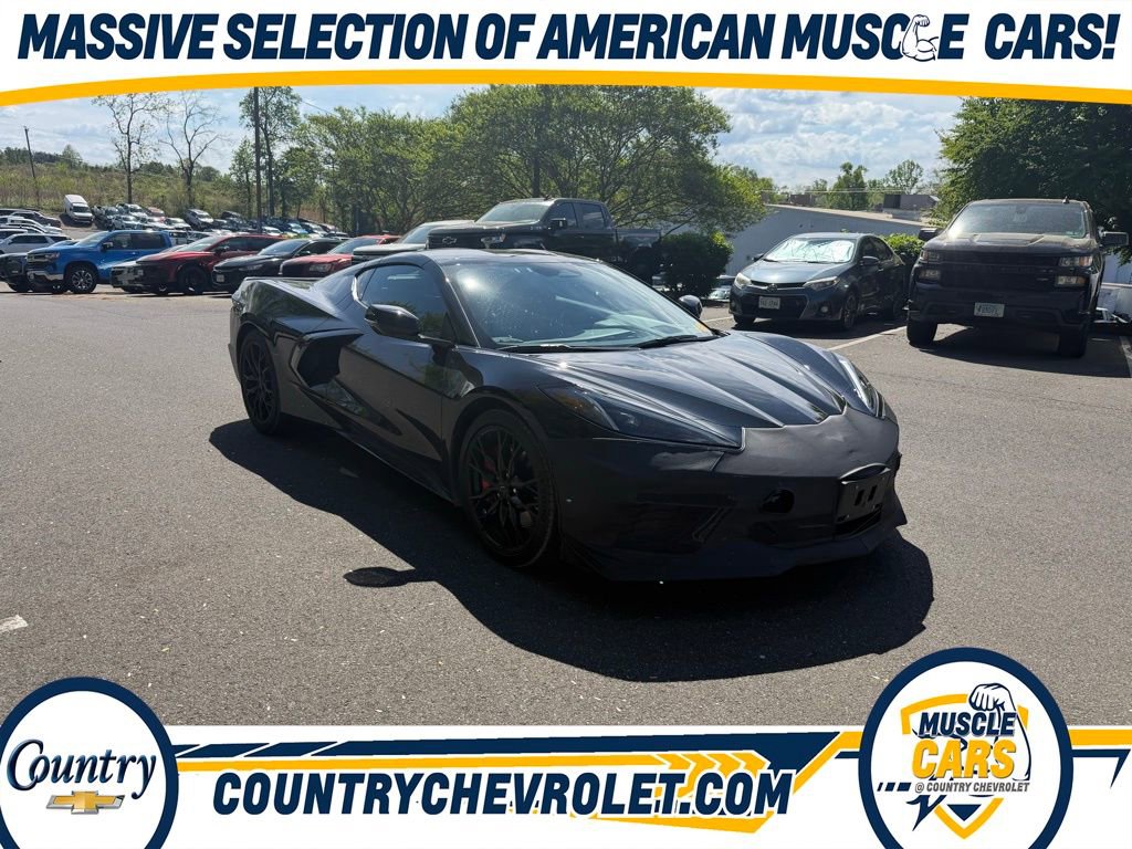 Used 2025 Chevrolet Corvette Stingray Preferred Cpe w/ Z51 Performance Package image 1