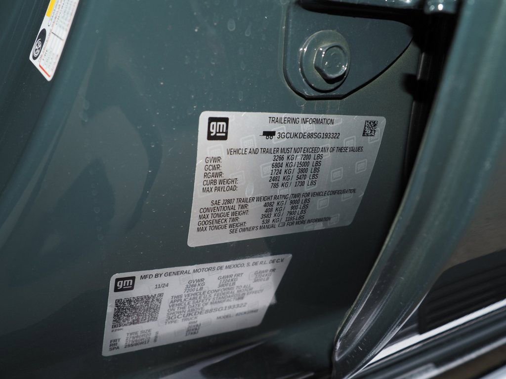 New 2025 Chevrolet Silverado 1500 LT w/ Z71 Off-Road Package image 20