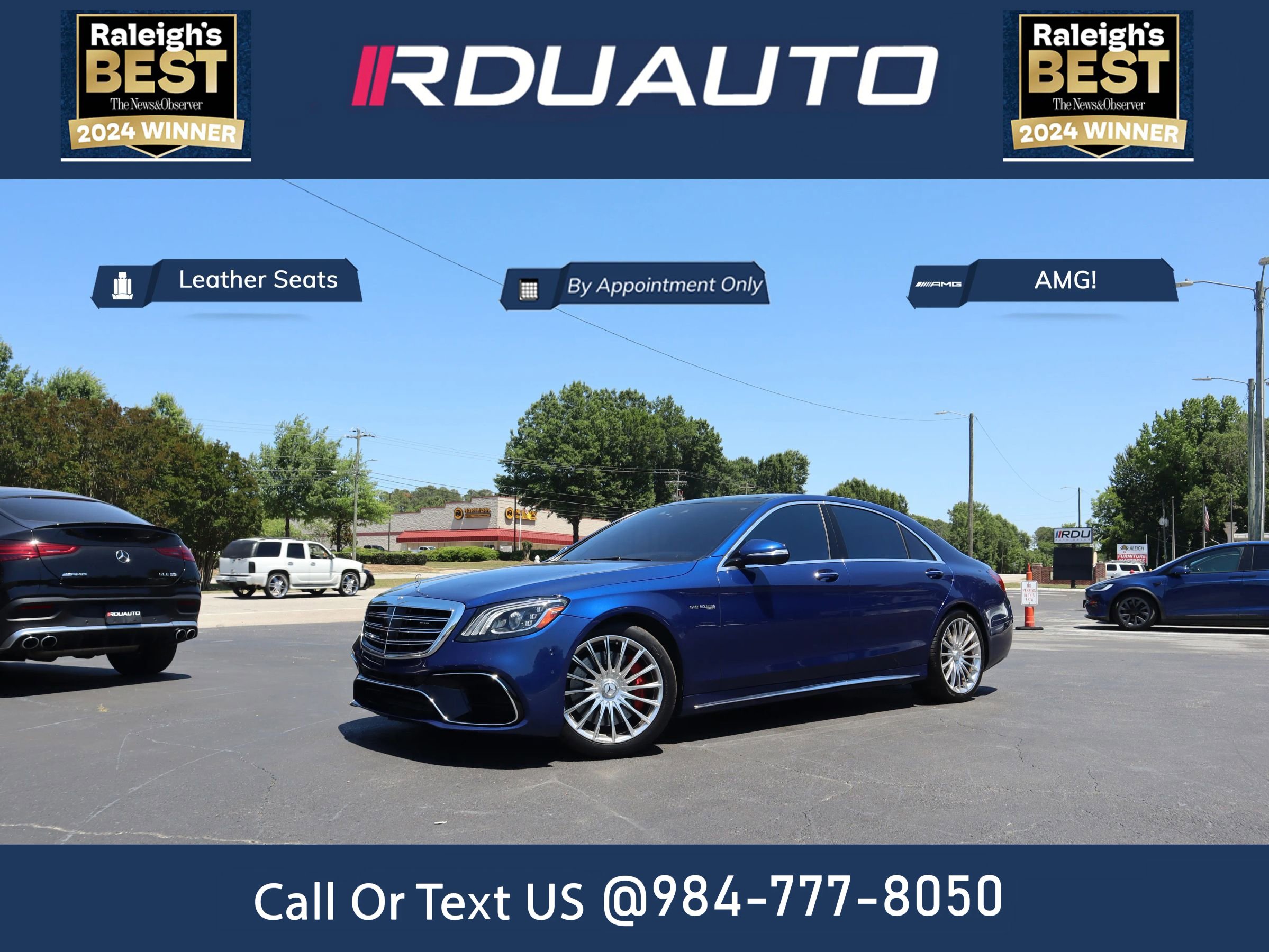Used 2018 Mercedes-Benz S 63 AMG S 4MATIC Sedan