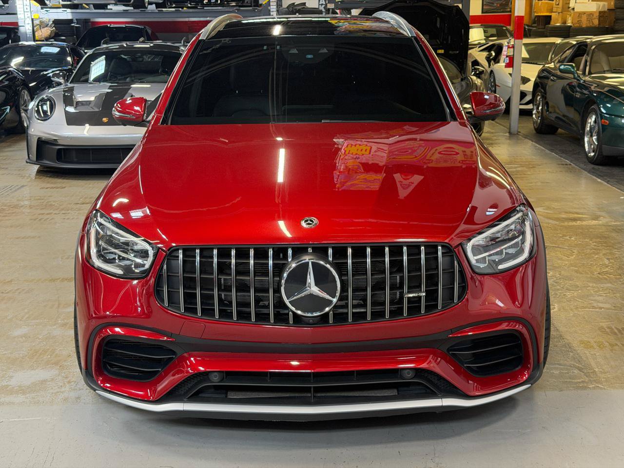 Used 2020 Mercedes-Benz GLC 63 AMG 4MATIC w/ Parking Assistance Package image 3