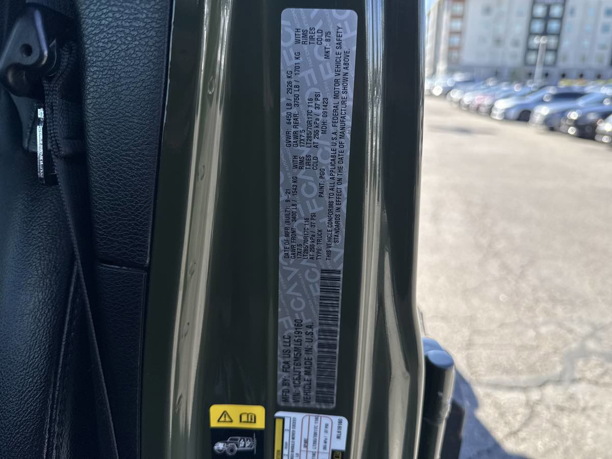 Used 2021 Jeep Gladiator Rubicon image 24