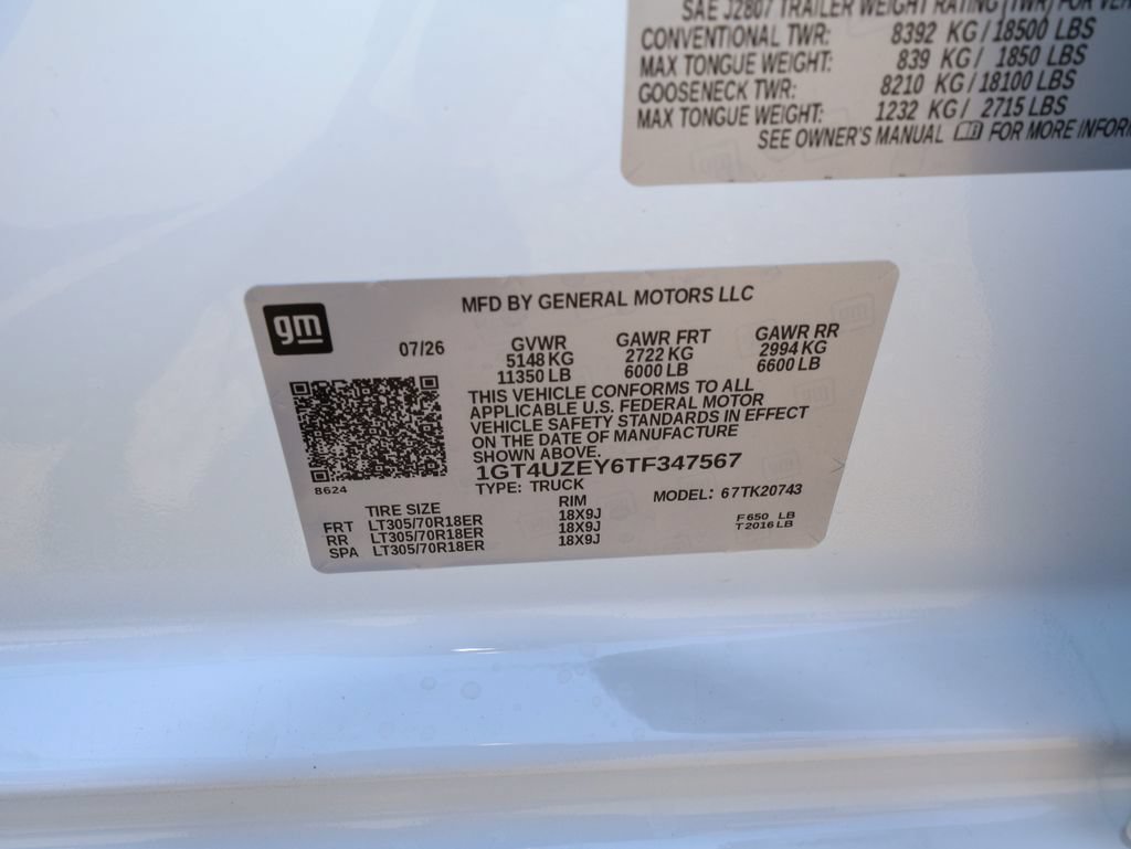 New 2026 GMC Sierra 2500 AT4X w/ LPO, Black Badging Package AWD/4WD image 40