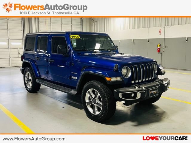 Used 2018 Jeep Wrangler Unlimited Sahara
