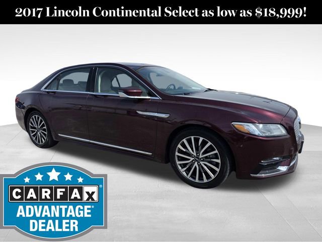 Used 2017 Lincoln Continental Select