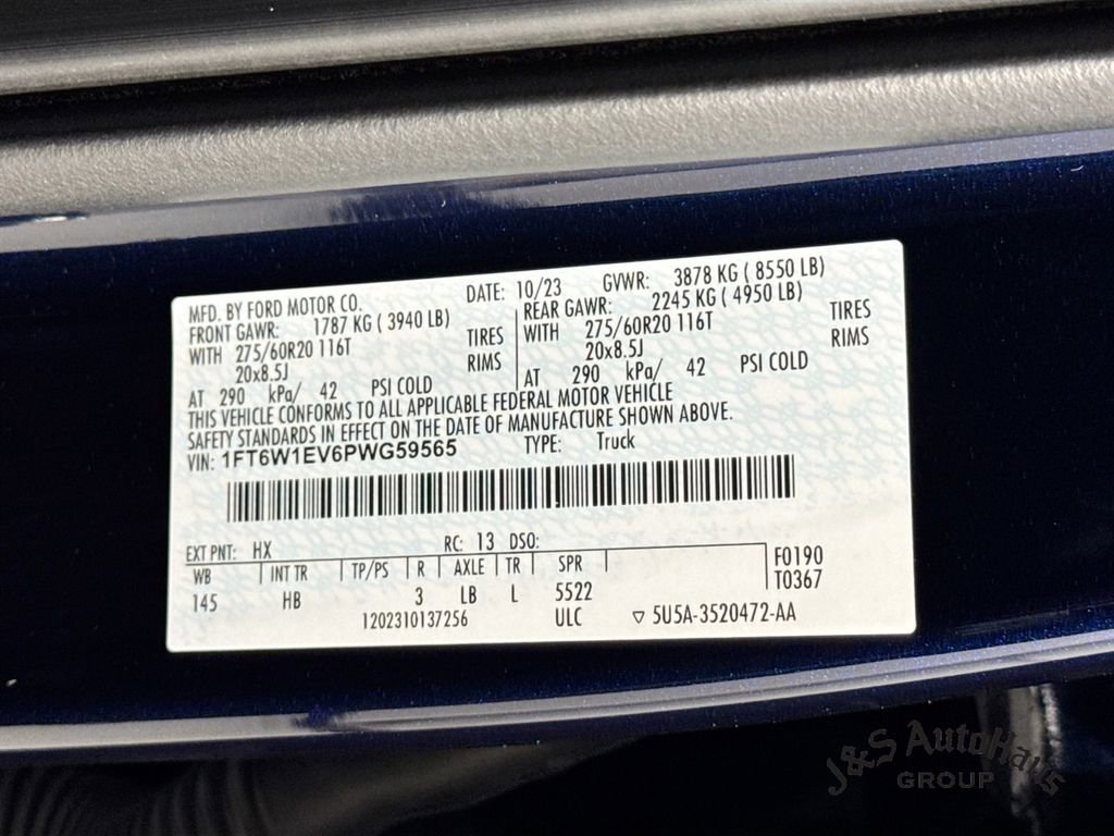 Used 2023 Ford F150 Lightning Lariat w/ Equipment Group 511A High AWD/4WD image 41
