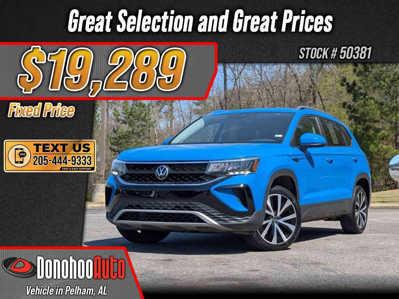 Used 2023 Volkswagen Taos SE FWD image 1