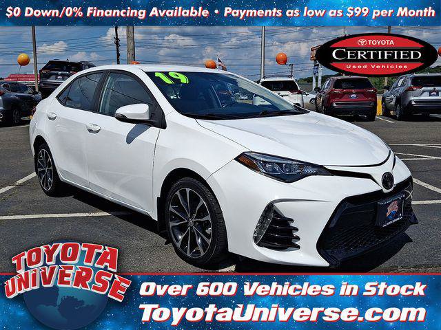 Certified 2019 Toyota Corolla SE