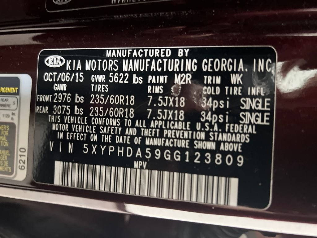 Used 2016 Kia Sorento EX image 33