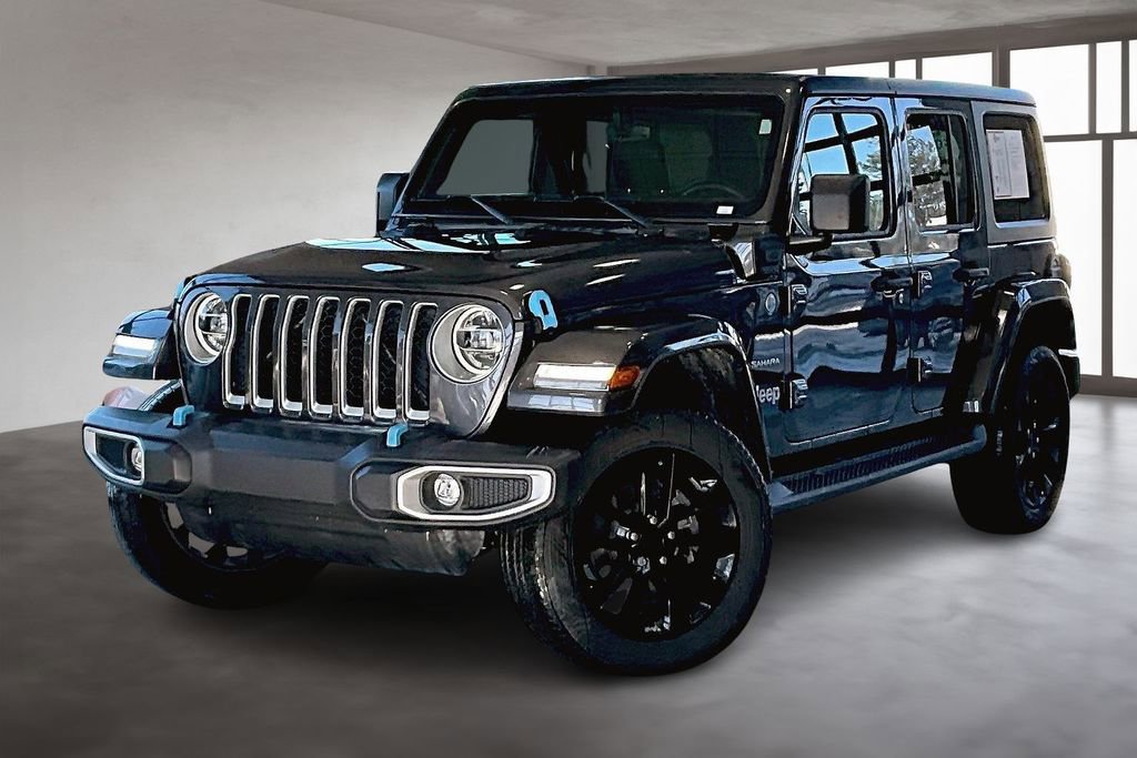 Used 2021 Jeep Wrangler Unlimited Sahara 4xe w/ Cold Weather Group image 2