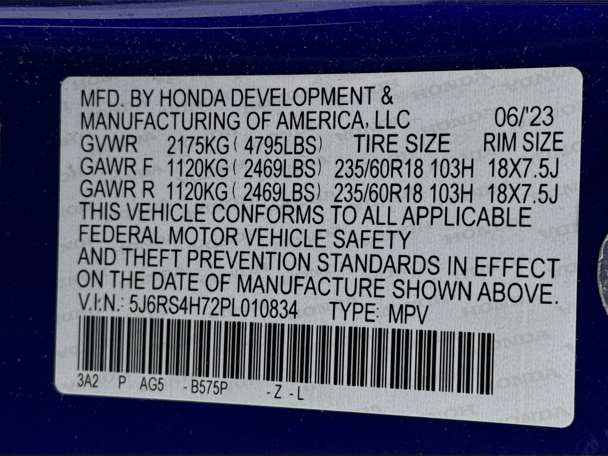 Certified 2023 Honda CR-V EX-L image 31