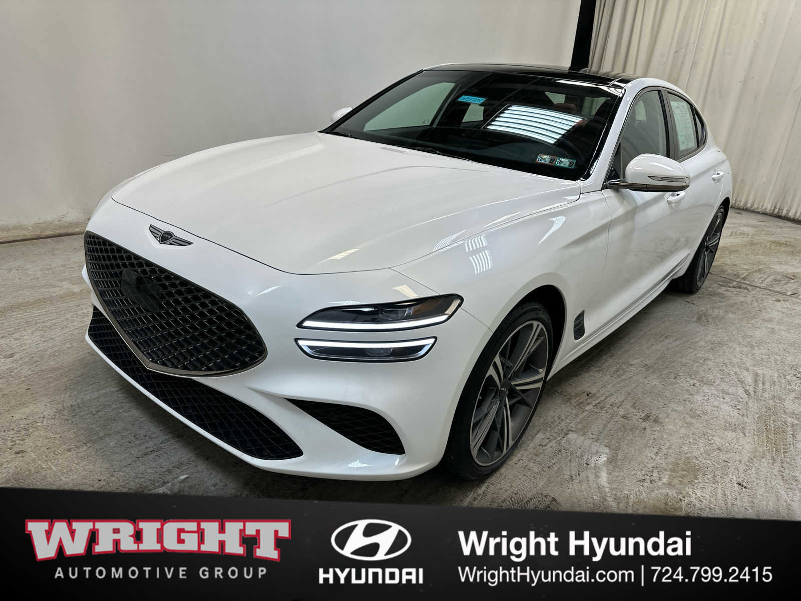 Certified 2025 Genesis G70 2.5T w/ Sport Prestige Package image 3