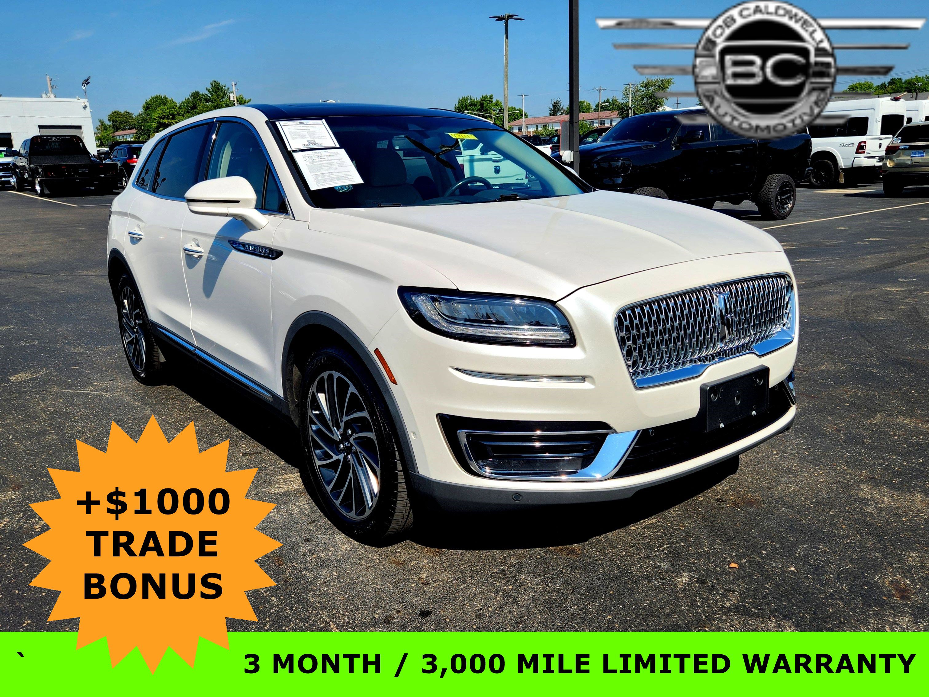 Used 2019 Lincoln Nautilus Reserve