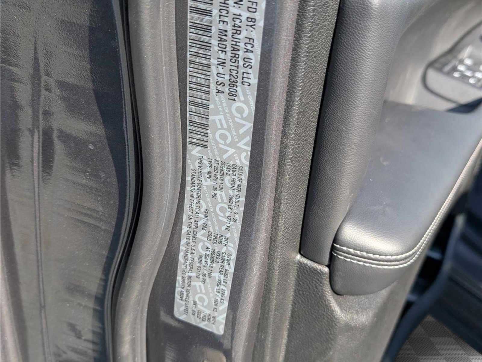New 2026 Jeep Grand Cherokee Altitude AWD/4WD image 12