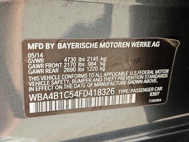 Used 2015 BMW 435i Gran Coupe RWD image 26