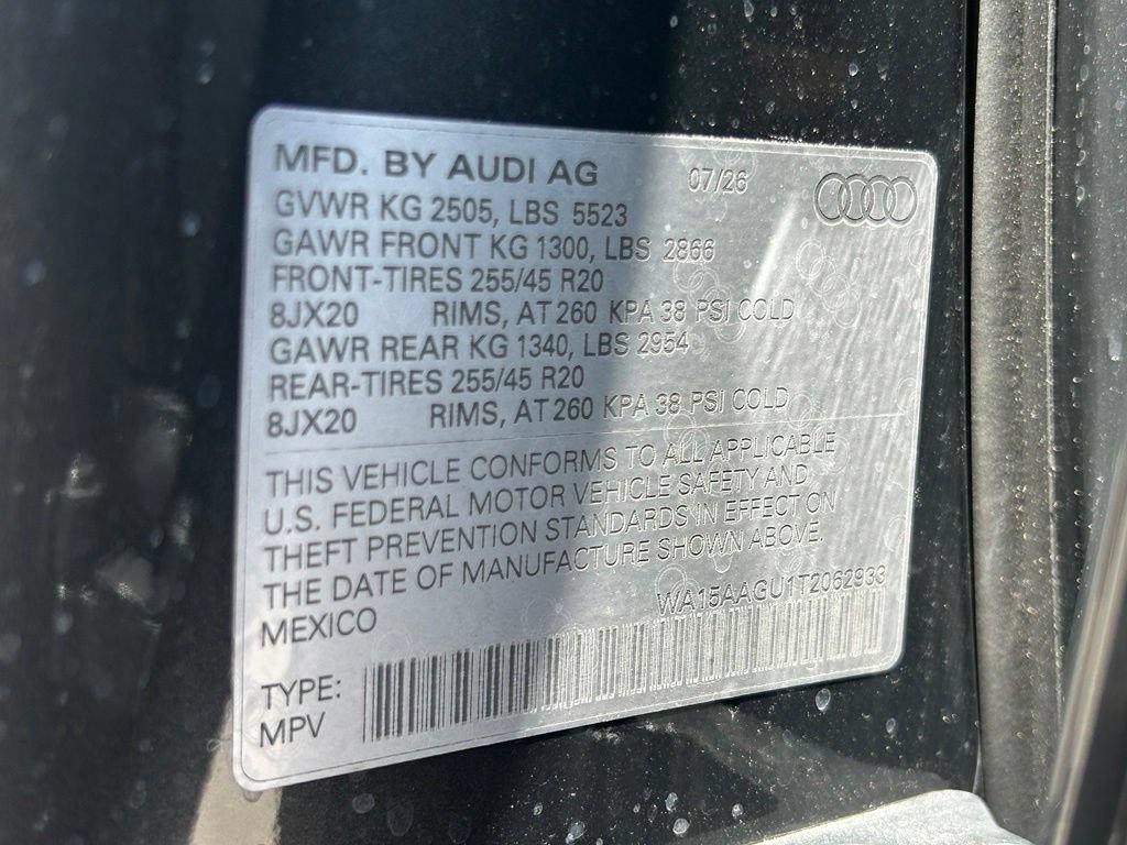 New 2026 Audi Q5 Premium Plus AWD/4WD image 56