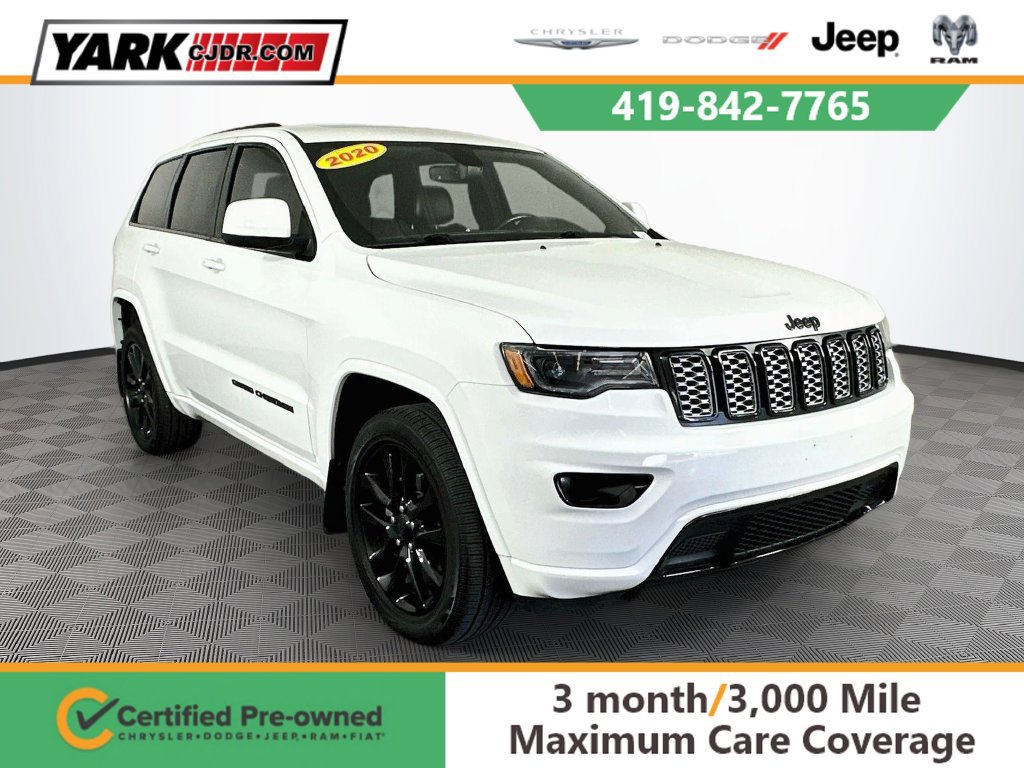 Certified 2020 Jeep Grand Cherokee Altitude