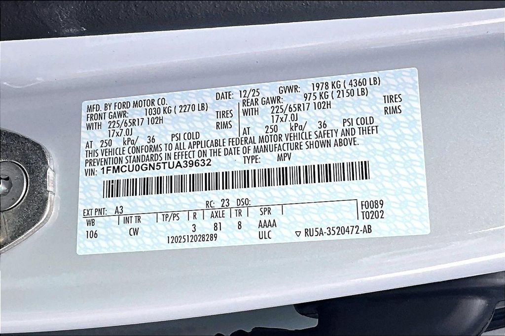 New 2026 Ford Escape Active image 13