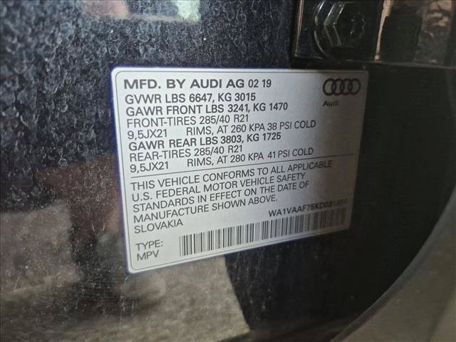 Used 2019 Audi Q7 3.0T Prestige AWD/4WD image 14