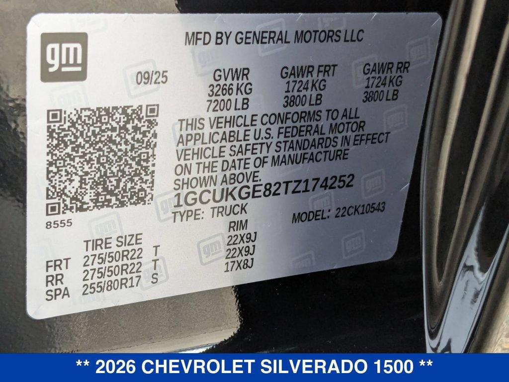 New 2026 Chevrolet Silverado 1500 LTZ w/ LTZ Premium Package AWD/4WD image 37