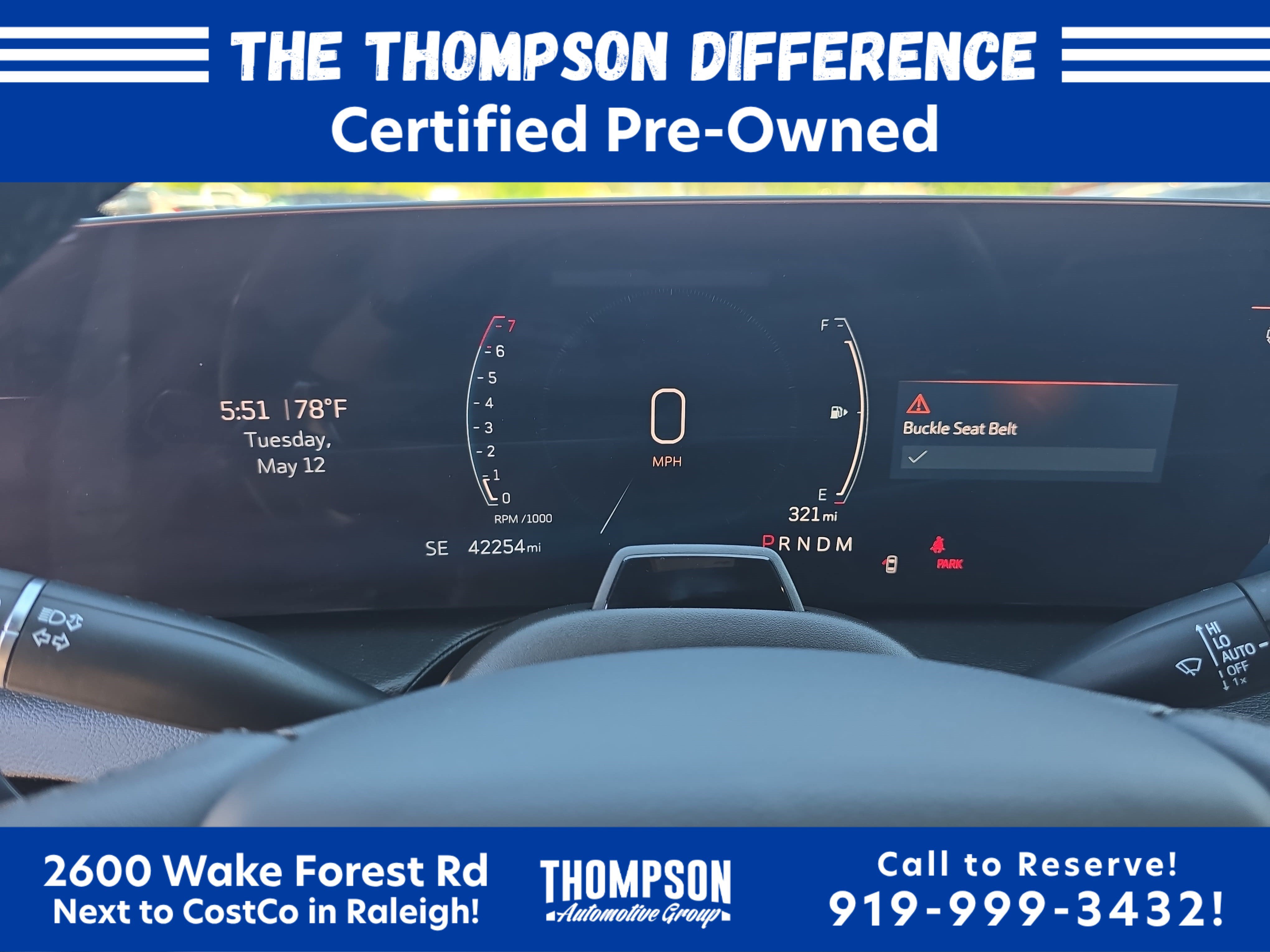 Certified 2025 Cadillac CT5 Premium Luxury w/ Sun And Sound Package AWD/4WD image 19