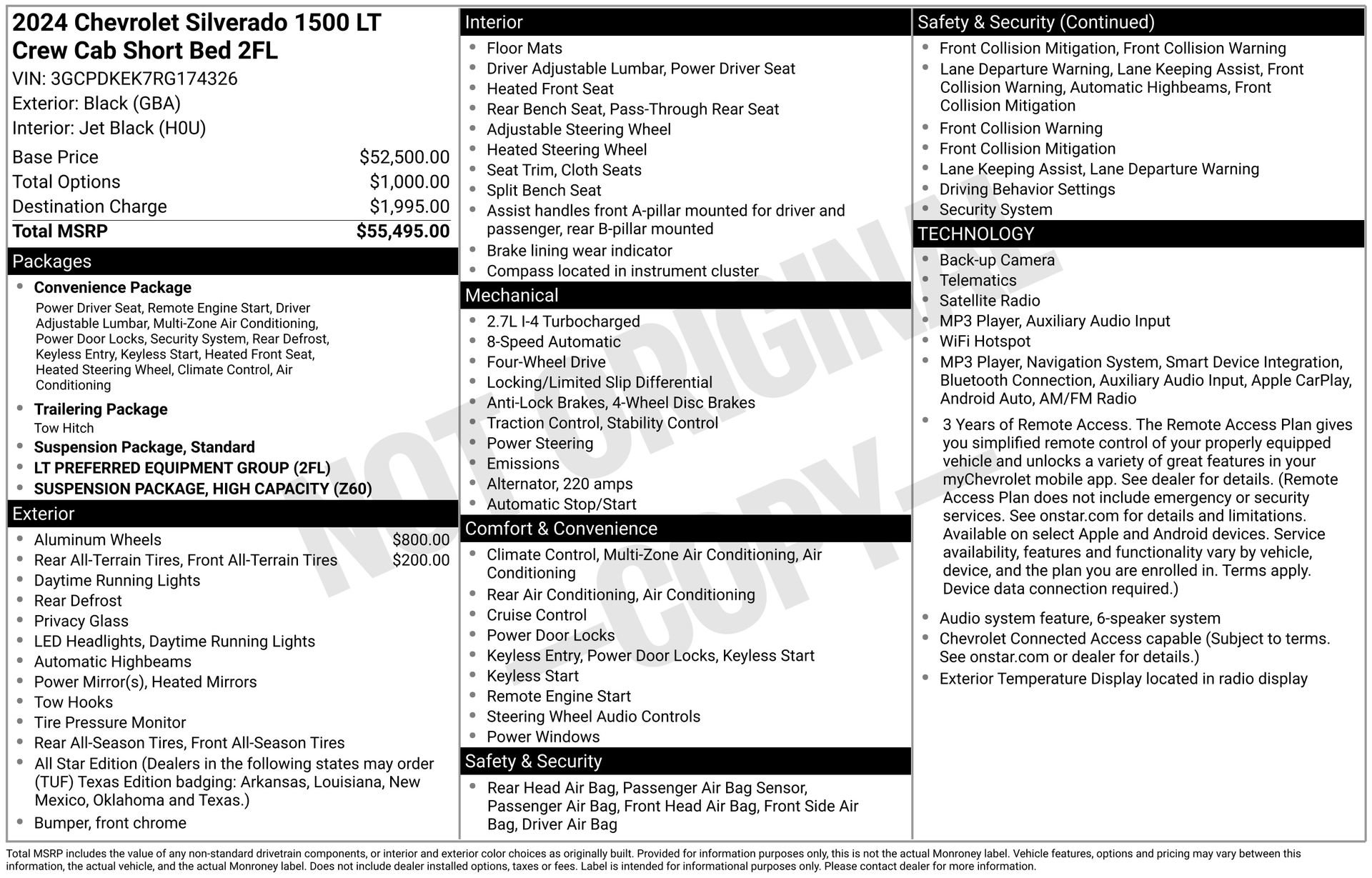 Used 2024 Chevrolet Silverado 1500 LT AWD/4WD image 4