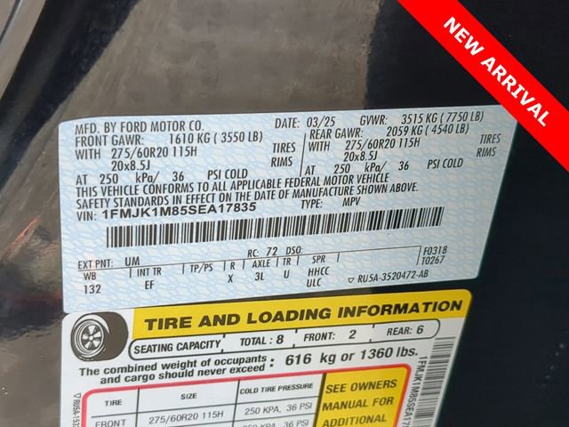 Used 2025 Ford Expedition Max Platinum AWD/4WD image 26