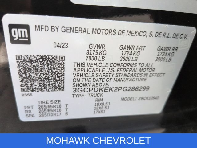 Certified 2023 Chevrolet Silverado 1500 LT AWD/4WD image 34