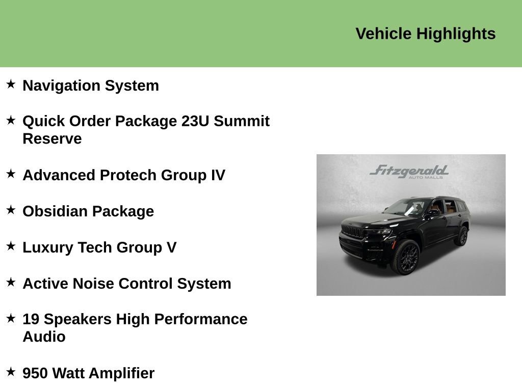 Used 2025 Jeep Grand Cherokee L Summit image 9