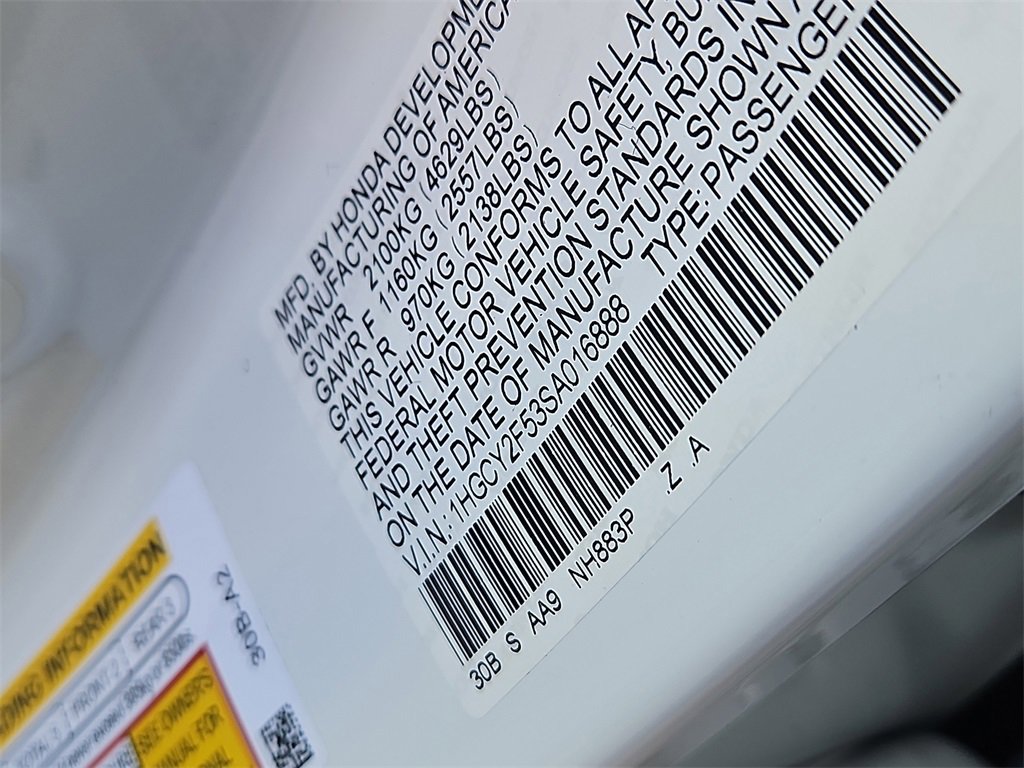 Certified 2025 Honda Accord Sport image 14