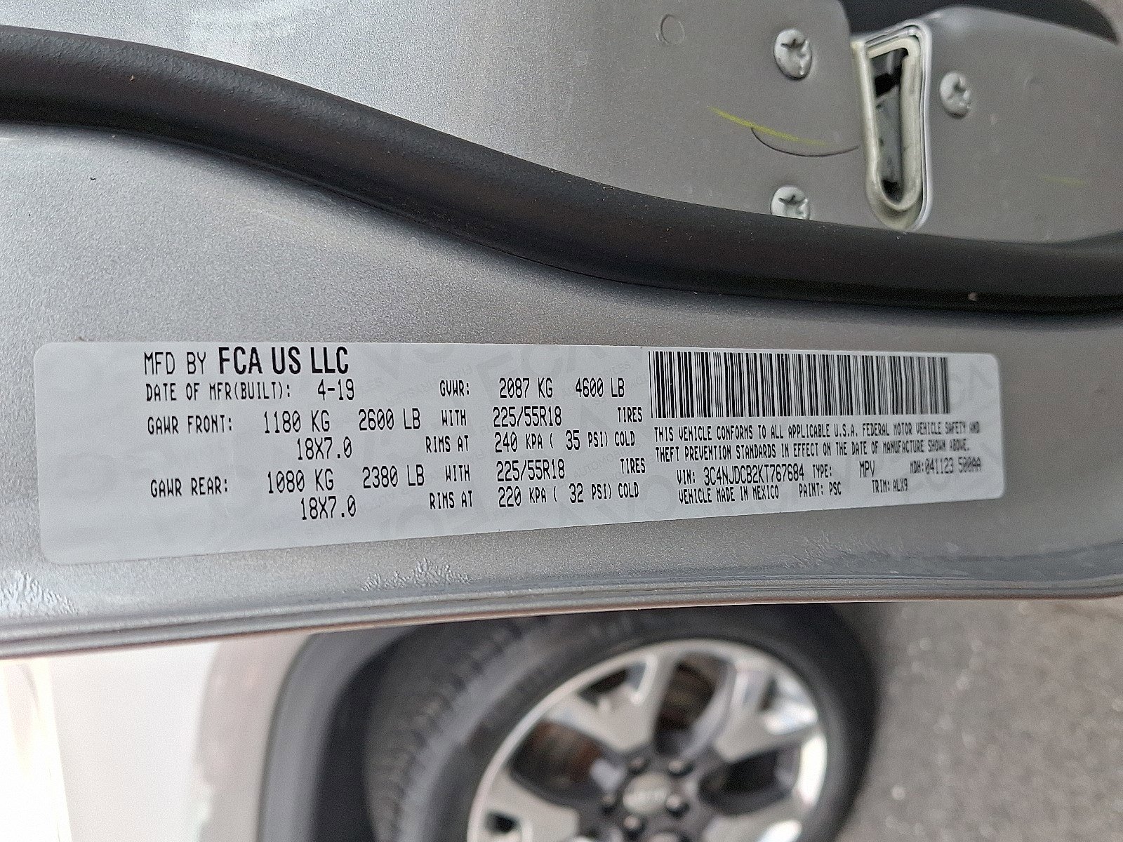 Used 2019 Jeep Compass Limited w/ Safety & Security Group image 27