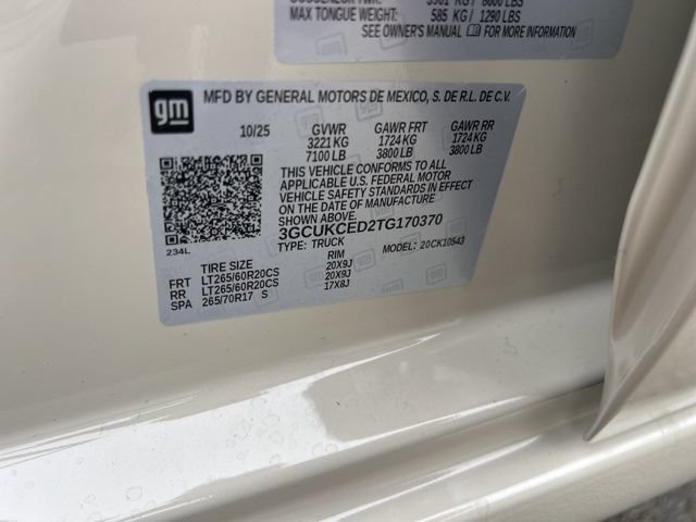 New 2026 Chevrolet Silverado 1500 Custom Trail Boss w/ LPO, Dark Essentials Package AWD/4WD image 37