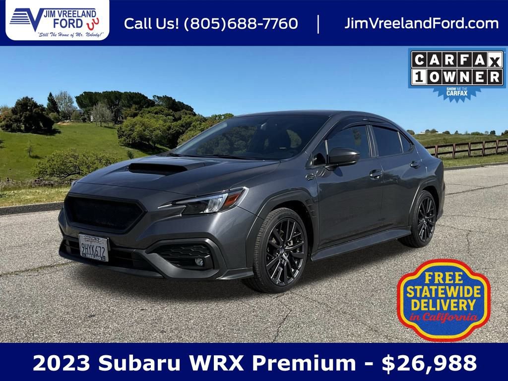 Used 2023 Subaru WRX Premium w/ Popular Package #2