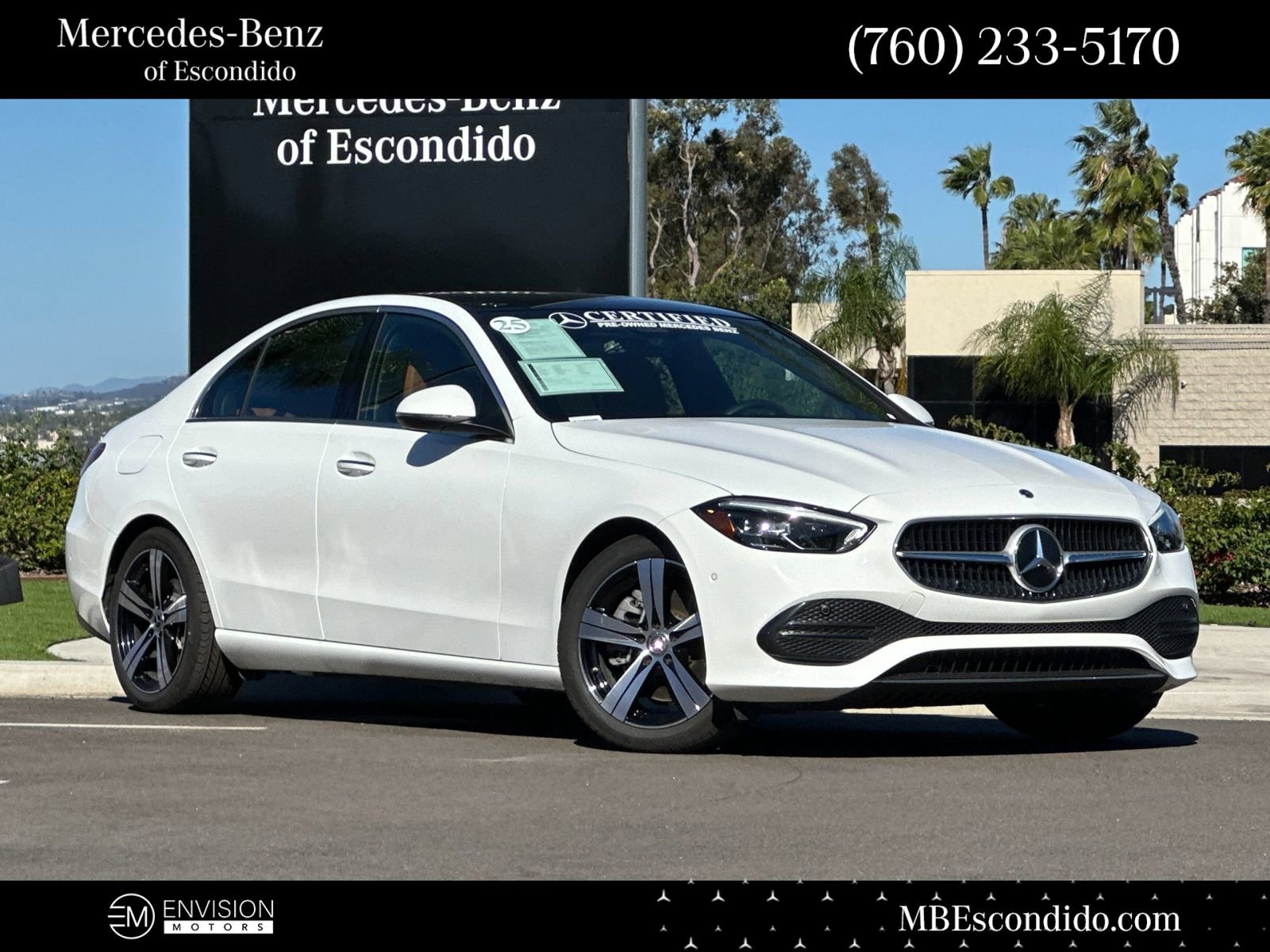 Certified 2025 Mercedes-Benz C 300 4MATIC Sedan