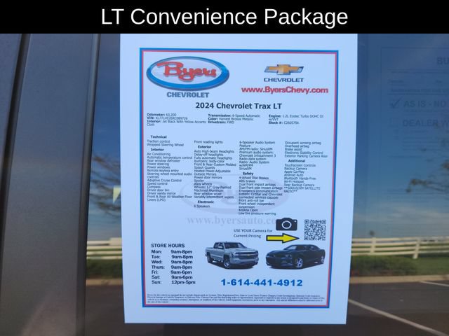 Used 2024 Chevrolet Trax LT w/ Driver Confidence Package FWD image 13