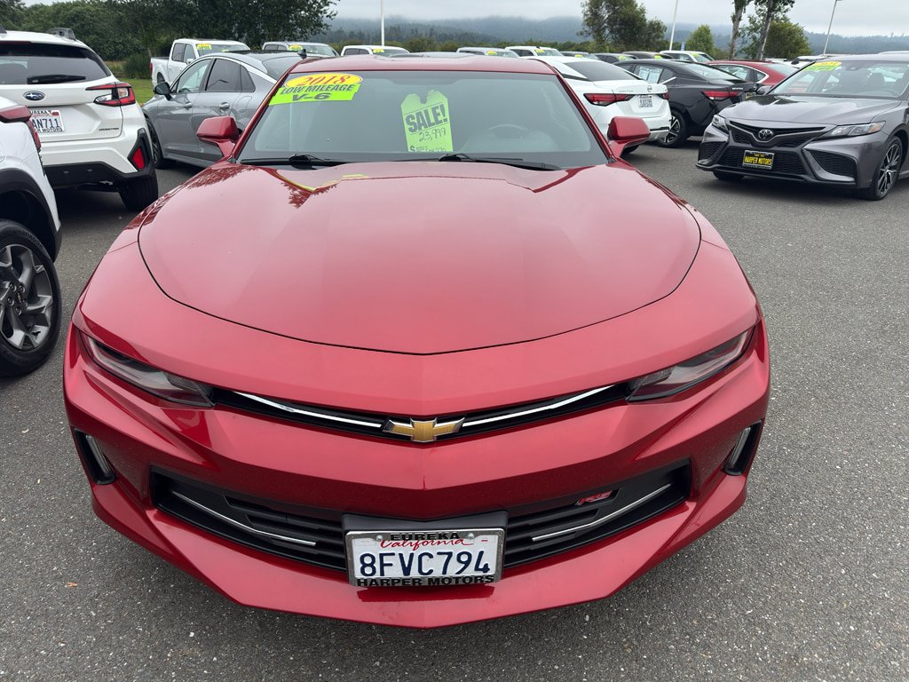 Used 2018 Chevrolet Camaro LT w/ RS Package RWD image 9