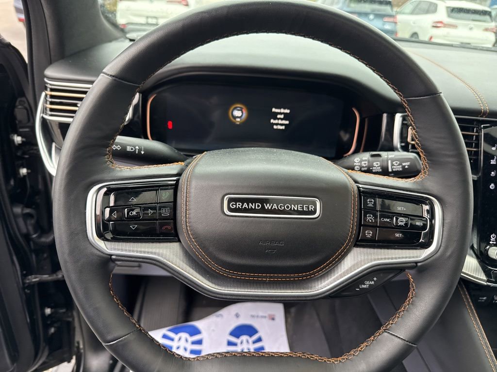 Used 2023 Jeep Grand Wagoneer L Series III w/ Rear Seat Video Group 1 image 13