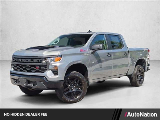 New 2026 Chevrolet Silverado 1500 Custom Trail Boss w/ Turbomax Blackout Package