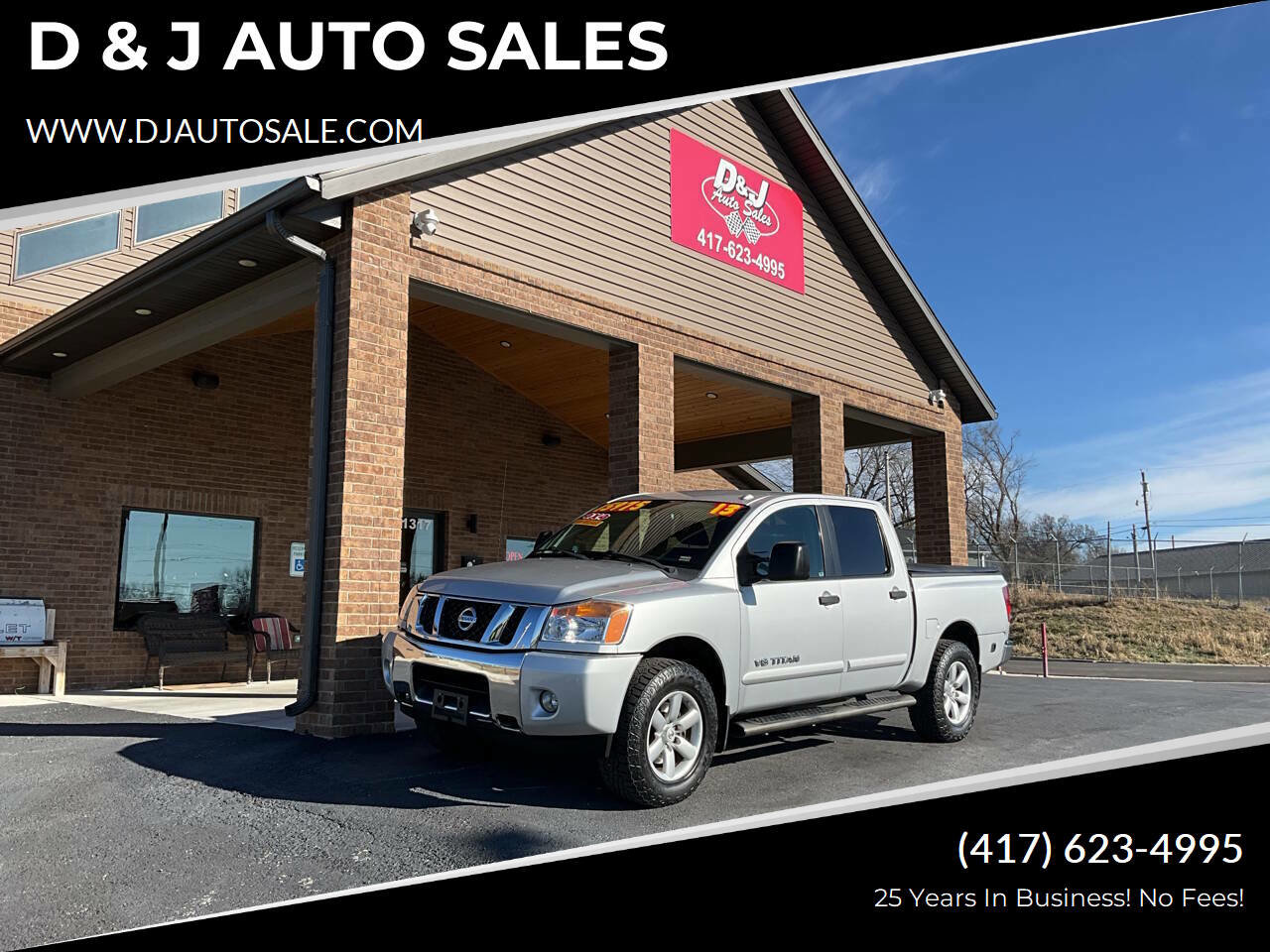 Used 2013 Nissan Titan SV w/ SV Premium Utility Pkg image 1