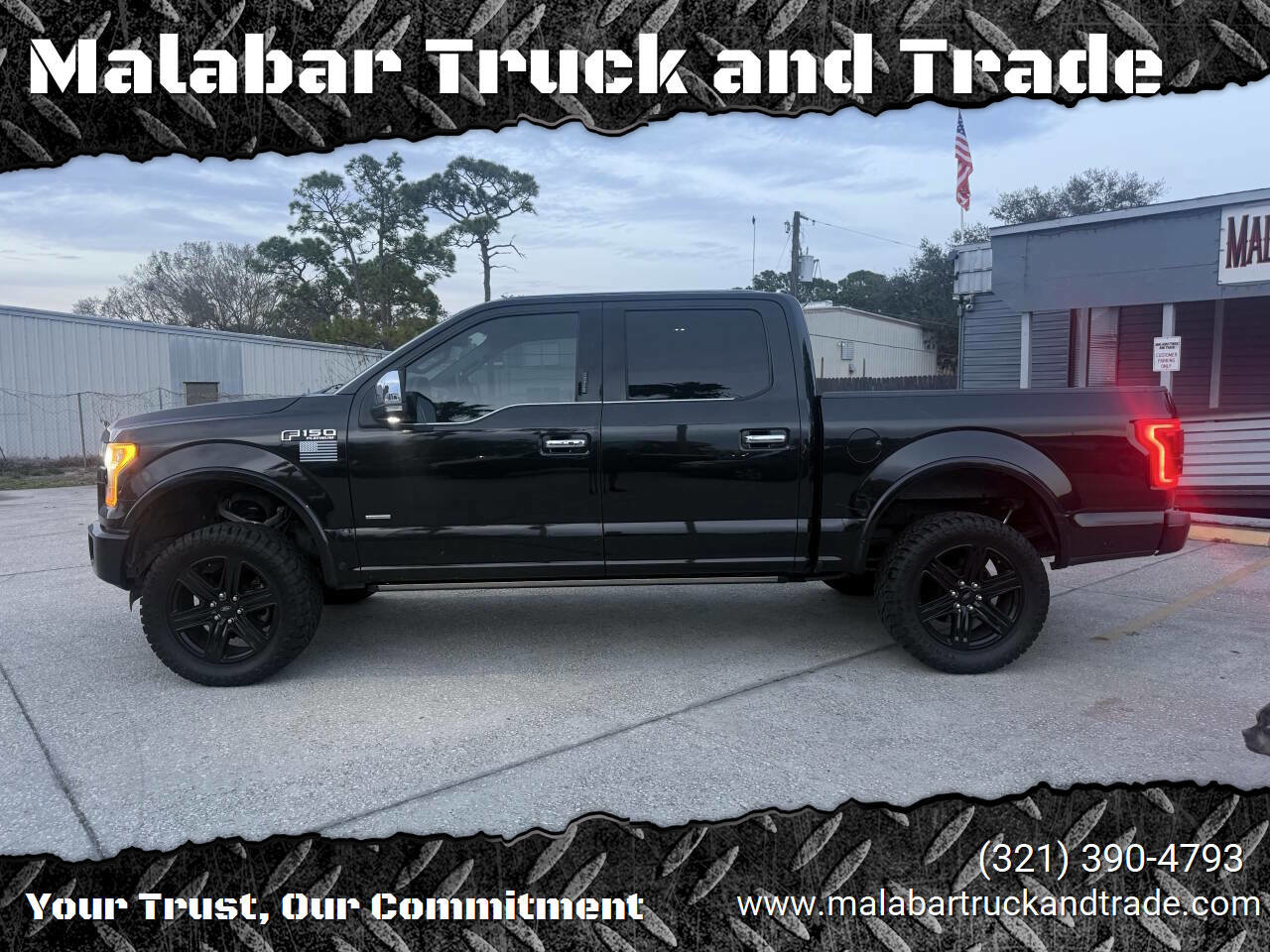 Used 2015 Ford F150 Platinum w/ Equipment Group 701A Luxury image 1