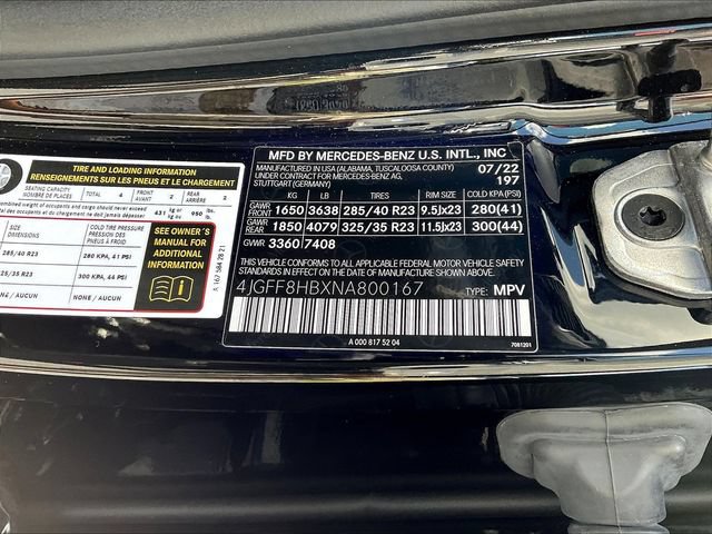 Used 2022 Mercedes-Benz Maybach GLS 600 4MATIC image 20